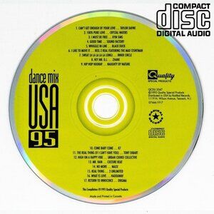 Dance Mix USA 95 - Music CD
